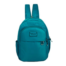 Fashion Women's Small Backpack Girls Solidcolor Zipper Bolsa Feminina Casual Student Mini Schoolbag Travel Bag