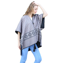 Euro Women Knitted Scarf Poncho Floral Print Shawls Scarves Vintage Ladies Warm Tassel Ponchos Capes Bolsa Feminina