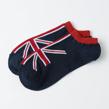 Fashion Men Women Ankle Socks Flag Stripe Star Print Thin Breathable Boat Sock Young Girlscolorful Socks Chaussette Femme