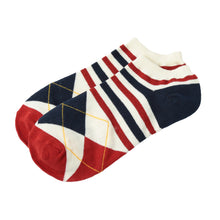 Fashion Men Women Ankle Socks Flag Stripe Star Print Thin Breathable Boat Sock Young Girlscolorful Socks Chaussette Femme