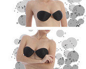 Sexy Adhesive silicone Bra Front Closure Beauty Stick On Gel Push Up Bra,Intimates Strapless Invisible Backless Bra
