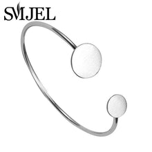 Small and Big Scratch Round Bangle Bracelet Unique Geometric Bracelet Bangles Circle Gift Bangles G022