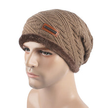 Fashion Beanies Hats for Men Baggy Warm Woolen Casual Ski Caps