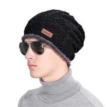 Fashion Beanies Hats for Men Baggy Warm Woolen Casual Ski Caps