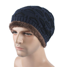 Fashion Beanies Hats for Men Baggy Warm Woolen Casual Ski Caps