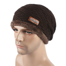 Fashion Beanies Hats for Men Baggy Warm Woolen Casual Ski Caps