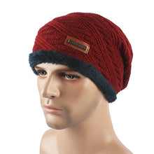 Fashion Beanies Hats for Men Baggy Warm Woolen Casual Ski Caps