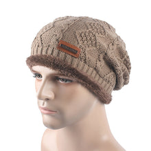 Fashion Beanies Hats for Men Baggy Warm Woolen Casual Ski Caps