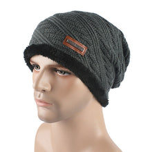Fashion Beanies Hats for Men Baggy Warm Woolen Casual Ski Caps