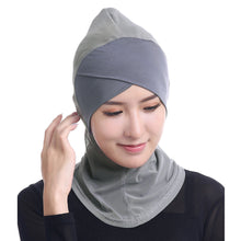 Fashion Women Lace Muslim Hijab Solid Stretch Net Cross Modal Trim Islamic Turban Head Cover Islam Wrap Hijab Caps