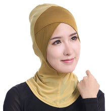 Fashion Women Lace Muslim Hijab Solid Stretch Net Cross Modal Trim Islamic Turban Head Cover Islam Wrap Hijab Caps
