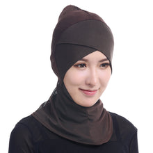 Fashion Women Lace Muslim Hijab Solid Stretch Net Cross Modal Trim Islamic Turban Head Cover Islam Wrap Hijab Caps