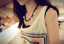 Womens Retro Sleeveless Slim Fitness Blouse T-shirt VTank Tops Girl Cute Tees Ladies Top