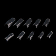 1 Box500pcs Tips Natural Color Half Cover Fake False French Nail Art Artificial Acrylic Gel UV icure Set DIY