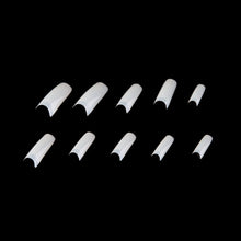 1 Box500pcs Tips Natural Color Half Cover Fake False French Nail Art Artificial Acrylic Gel UV icure Set DIY