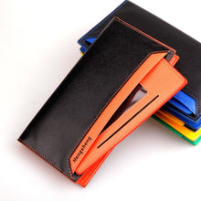 Trendy Fashion Men Hit Color Long Purses ID Credit Card Holder Slot Clutch Coin Money Wallet Purse