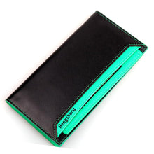 Trendy Fashion Men Hit Color Long Purses ID Credit Card Holder Slot Clutch Coin Money Wallet Purse