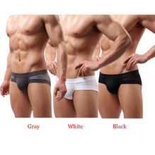 Sexy Men Boxer Cotton Underwear Fashion Solid Color Men's Simple shorts boxers underpants Soft Plus Size