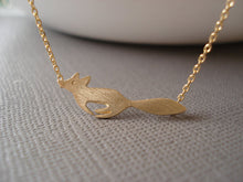 Vivid Fox Necklace Dainty Minimalist Handmade Necklace Simple Birthday Wedding Gift 30pcs-N057