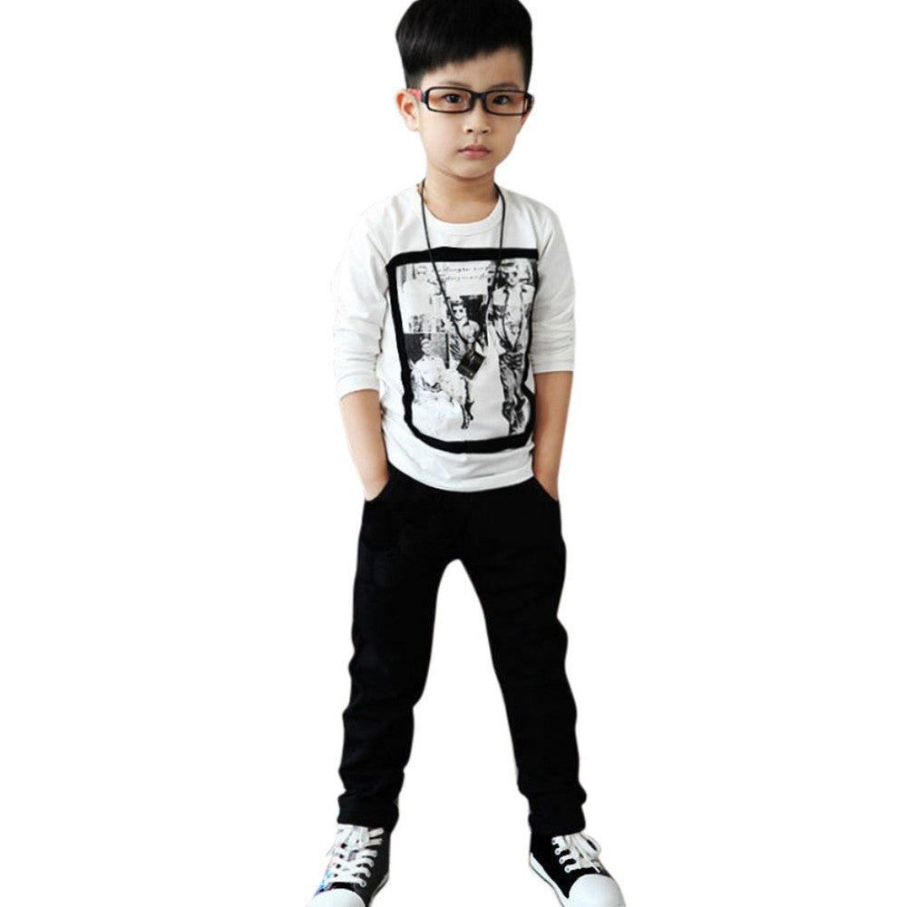 Kid Clothes Baby Boy Soft Warm Jeans Casual Cotton Jeans Boys Slim Pants