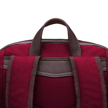 Men Canvas Backpack PU Leather Splice Large Capacity Laptop Mochila Escolar College School Student Casual Travel Bag