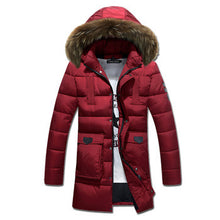 Wadded Hooded Padded Jackets Coats Jaqueta Masculina Veste Homme Parkas Casual Slim FitJackets