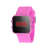 10 Colors Kids Watch LED Screen Digital Silicone Strap Girl Boy Relogio Quartz Sport Kids Wrist Watch