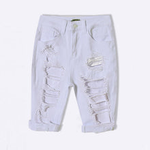 White Shorts Women High Waist Shorts Ripped Short Jeans Woman Denim Shorts Pantalones Cortos Mujer
