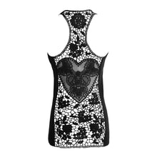 Women's Tank Top Sleeveless Vest Racerback Solid Casual Women Tops Crochet Hollow Out Blusas