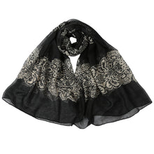 New Fashion Bohemian Beach Voile Soft Long Scarf Women Vintage Printed Wrap Shawl Stole Scarves Muslim Pashmina