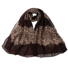 New Fashion Bohemian Beach Voile Soft Long Scarf Women Vintage Printed Wrap Shawl Stole Scarves Muslim Pashmina