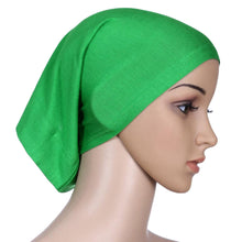 New Fashion Women's Muslim Hijab Ladies Turban Islamic Bonnet Underscarf Inner Cap Solid Rayon Tube Hat Elastic Headwear
