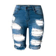 Femme Shorts Women High Waist Shorts Ripped Short Jeans Woman Denim Shorts Pantalones Cortos Mujer