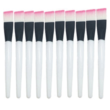 10 PCS Cosmetic Makeup Mask Brush