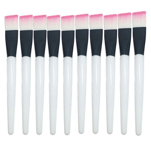 10 PCS Cosmetic Makeup Mask Brush