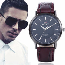 Luxury Brand Fashion Leather Men Quartz Analog Watches Casual Business Watches Men Watch relogio masculino Gift