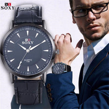 Luxury Brand Fashion Leather Men Quartz Analog Watches Casual Business Watches Men Watch relogio masculino Gift