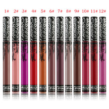 12 Colors Waterproof Long Lasting Nude Tint Lipstick Makeup Beauty Cream Lip Glossy Liquid lip gloss