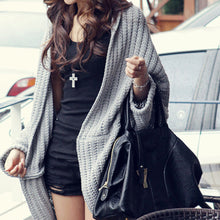 Design Stylish Chunky Knit Button Down Shawl Collar Cardigan