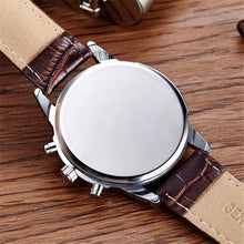 Casual men Watches Brand Luxury Leather Men Military Wrist Watches Men Sports Quartz-Watch Relogio Masculino