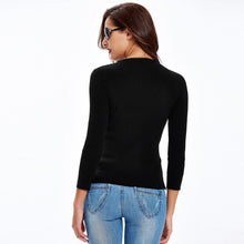 Sexy Women Sweaters And Pullovers Lace Up Sides Long Sleeve V Neck Solid Slim Basic Tee Hollow Out Outwear Pull Femme