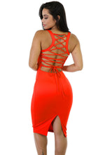 Solid Slash Neck Lace Up Bodycon Dress Sexy Women Corset Style Dress Slim Sleeveless Pencil Party Dresses Vestidos