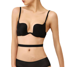 Special Design Sexy Women Push Up Bra Deep U Plunge Cross Racerback Padded Seamless Solid Underwear Invisible Bra Sujetador