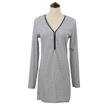 Women Knitted Sweater Dress Solidcolor V-neck Casual Bodycon Dress Long Sleeve Sexy Club Dress Vestidos