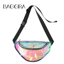 Transparent Women Belt Bags Hip Bag Ladies Famous Brand Waist Pack Bags Zipper Shoulder Bag Waist Pouch Bolsa Feminina