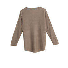 Fashion Women Knitted Sweaters And Pullovers V-Neck Tricot Long Sleeve Casual Knitwear Tops Khaki Roupa Feminina