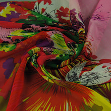 New Women Chiffon Scarf Contrast Leaves Print Long Shawlcolorful Fashion Pashmina Wrap