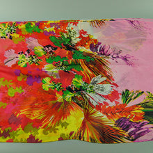 New Women Chiffon Scarf Contrast Leaves Print Long Shawlcolorful Fashion Pashmina Wrap