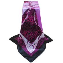 Women Square Satin Kerchief Contrast Ethnic Headband Vintage Shawl Thin Pashmina Bufandas Mujer Shawls and Scarves