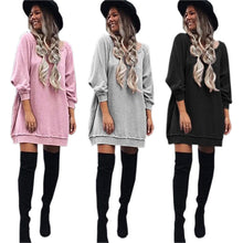 Women Dress Style Dress Sweatshirts Hoodies Dresses Plus Size Sexy Casual Dress Vestidos GV383